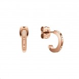 DANIEL WELLINGTON Boucles d'oreilles Elan Acier doré rose DW00400146