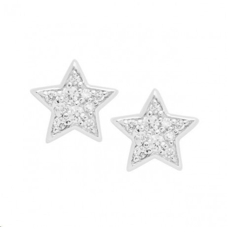 FOSSIL Boucles d'oreilles étoiles Argent JFS00152040