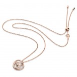 SWAROVSKI Collier Génération Métal doré rose Cristaux 5636513