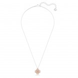 SWAROVSKI Collier Latisha Métal doré rose Métal rhodié Cristaux 5636488