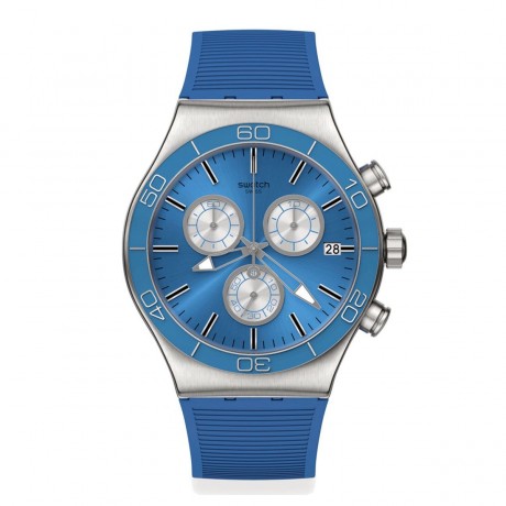 Swatch Blue Is All 43 mm Quartz YVS485