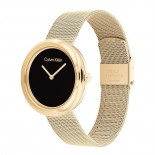 CALVIN KLEIN Sculptural Twisted Bezel 34 mm Quartz 25200012