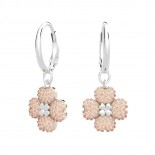SWAROVSKI Boucles d'oreilles Latisha Métal rhodié Cristaux 5636485