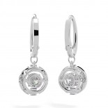 SWAROVSKI Boucles d'oreilles Sparkling Dance Métal rhodié Cristaux 5504652