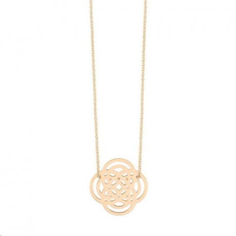 GINETTE NY Collier Mini Purity Or rose IN3