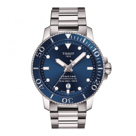 TISSOT T-Sport Seastar 1000 Powermatic 80 43 mm Automatique T1204071104103