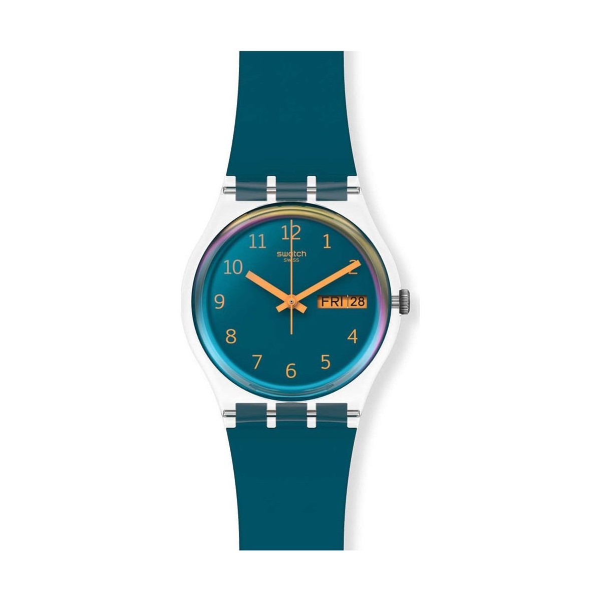 Swatch Blue Away 34 mm Quartz SO28K700-S14