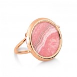 GINETTE NY Bague French Kiss Or rose Rhodochrosite RFRKRC