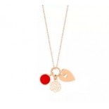 GINETTE NY Collier Twenty Or Rose Corail TWTC2