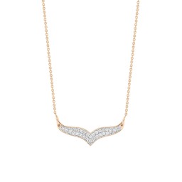Collier Wise Or Rose Diamants
