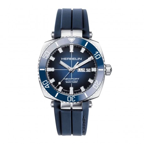MICHEL HERBELIN Newport Diver 42 mm Automatique. 1774BL15CB