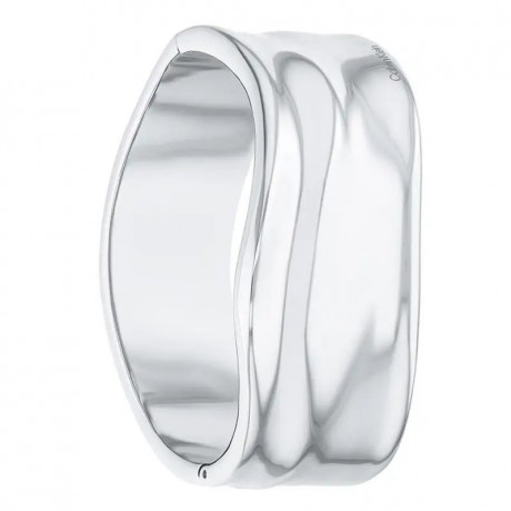 Calvin Klein Jonc Sculptural Elemental Acier 35000640