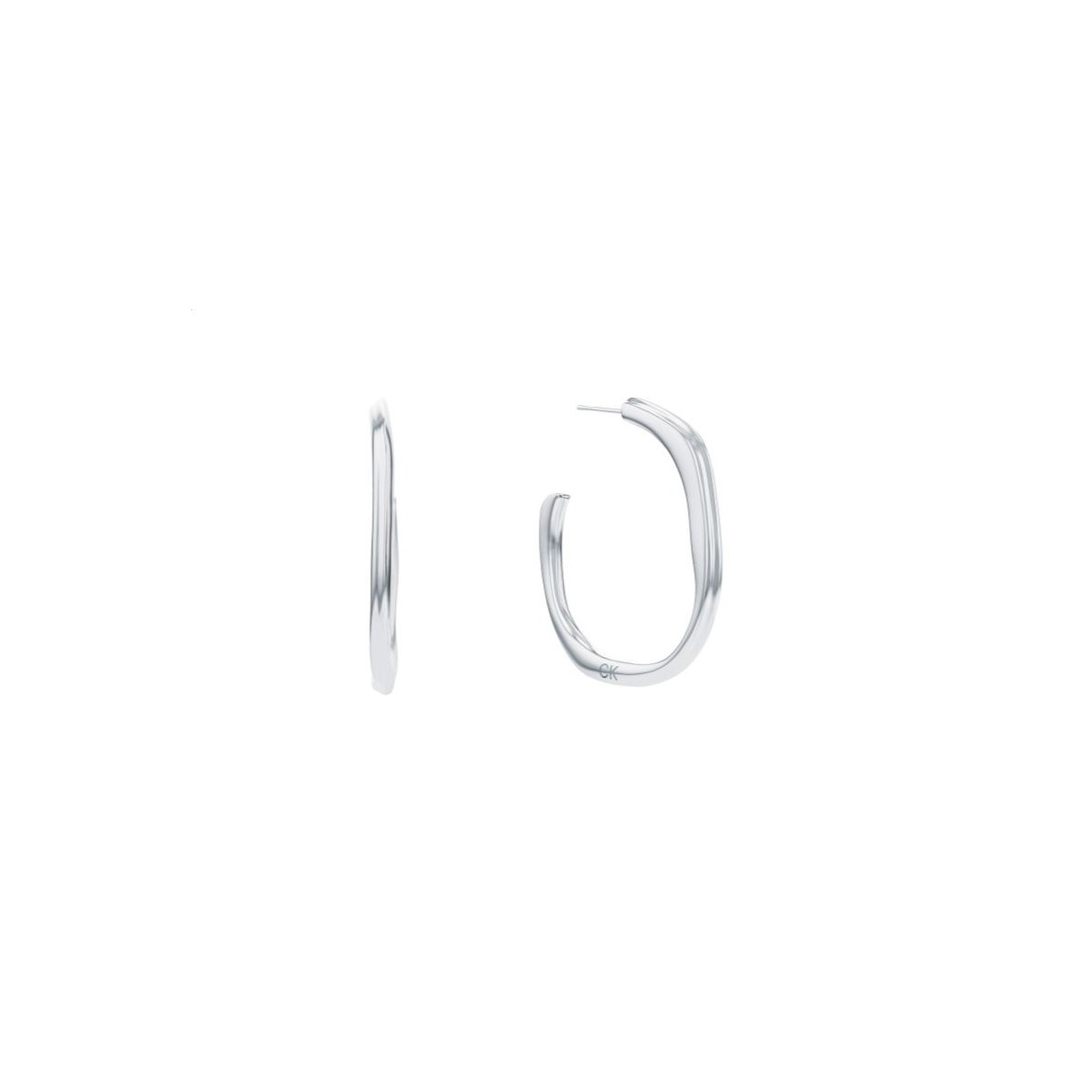 Calvin Klein Créoles Elemental Acier 35000643