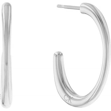 Calvin Klein Créoles Playful Organic Shapes Acier 35000346