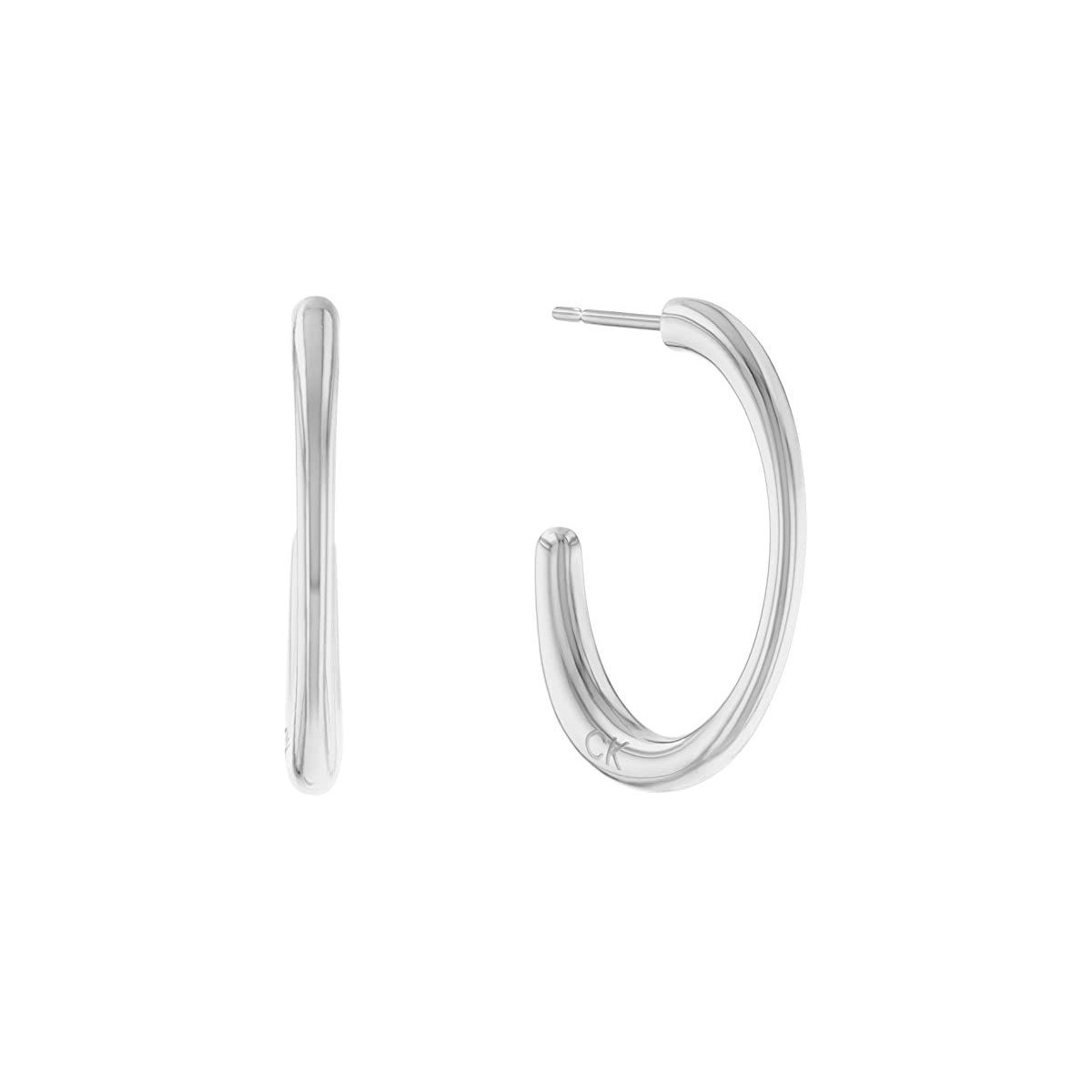 Calvin Klein Créoles Playful Organic Shapes Acier 35000346