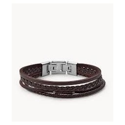 Bracelet Cuir Acier