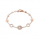 FOSSIL Bracelet disques Acier rose JF01739791