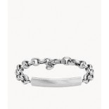 FOSSIL Bracelet Harlow Linear Texture Acier JF04569040
