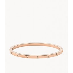 Jonc Sadie Shine bright Acier rosé