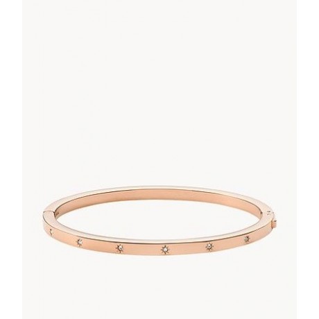 FOSSIL Jonc Sadie Shine bright Acier rosé JF04394791