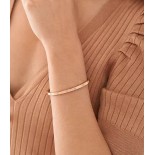 FOSSIL Jonc Sadie Shine bright Acier rosé JF04394791