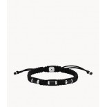 FOSSIL Bracelet de perles Acier Onyx JF04485040