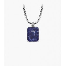 Collier All Stacked Up Sodalite bleu