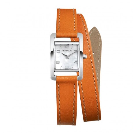 MICHEL HERBELIN V Avenue 20.5 x 19 mm Quartz 17437AP29MDL