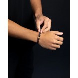 GEMINI (ICE WATCH) Bracelet Triplux 3 Colors Oeil de tigre 2 mm TX4