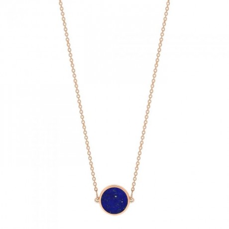 GINETTE NY Collier Mini Ever Or rose Lapis Lazuli EVEL3