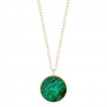 GINETTE NY Collier Jumbo Ever Or Rose Chrysocolle EVECH1