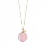 GINETTE NY Collier Ever Or Rose Nacre Rose EVEPN