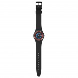 Swatch The January Collection - Circling Black 34 mm Quartz SO28B706
