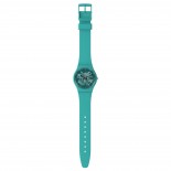 Swatch The November Collection - Photonic Turquoise 34 mm Quartz SO28G108