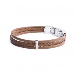 GEMINI (ICE WATCH) Bracelet Ter Light Brown Marron clair O64