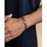 GEMINI (ICE WATCH) Bracelet Ter Light Brown Marron clair O64