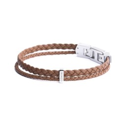 Bracelet Duo Light Brown Marron clair