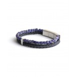 GEMINI (ICE WATCH) Bracelet Double Blue Sodalite 4 mm O33