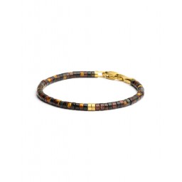 Bracelet Sphera 3Colors Oeil de Tigre Titane 2 mm