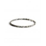 GEMINI (ICE WATCH) Bracelet Sphera Grey Larvikite Titane 2 mm N36