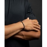 GEMINI (ICE WATCH) Bracelet Gem Mat Brown Bronzite 6 mm GSIX8