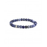 GEMINI (ICE WATCH) Bracelet Gem Mat Blue Sodalite 6 mm GSIX7