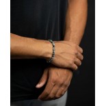 GEMINI (ICE WATCH) Bracelet Gem Hawk Eye Oeil de Faucon 6 mm GSIX6