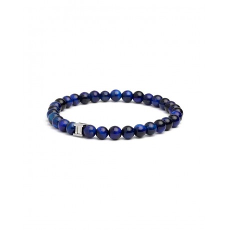 GEMINI (ICE WATCH) Bracelet Gem Dark Blue Oeil de Tigre 6 mm GSIX2