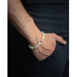 GEMINI (ICE WATCH) Bracelet Gem Snow Opale 8 mm G15