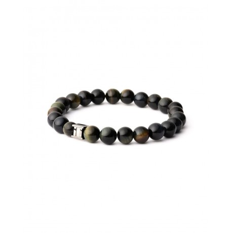 GEMINI (ICE WATCH) Bracelet Gem Evergreen Oeil de Tigre 8 mm G14