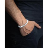 GEMINI (ICE WATCH) Bracelet Alpha Mat White 8 mm A12