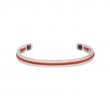 Bracelet Navarch 6 mm Coral / Red Silver