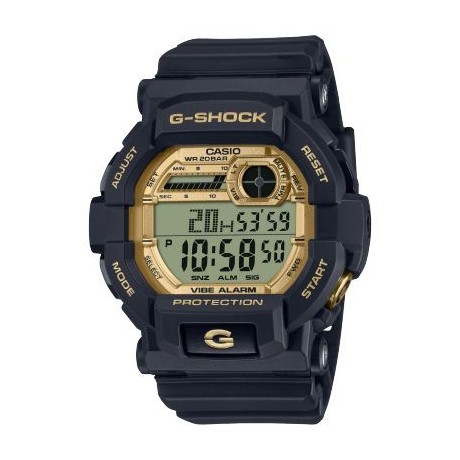 Montre Casio G-Shock GD-350-1ER Pour Homme – Digital, Bracelet Résine Noir, Verre Minéral - 9