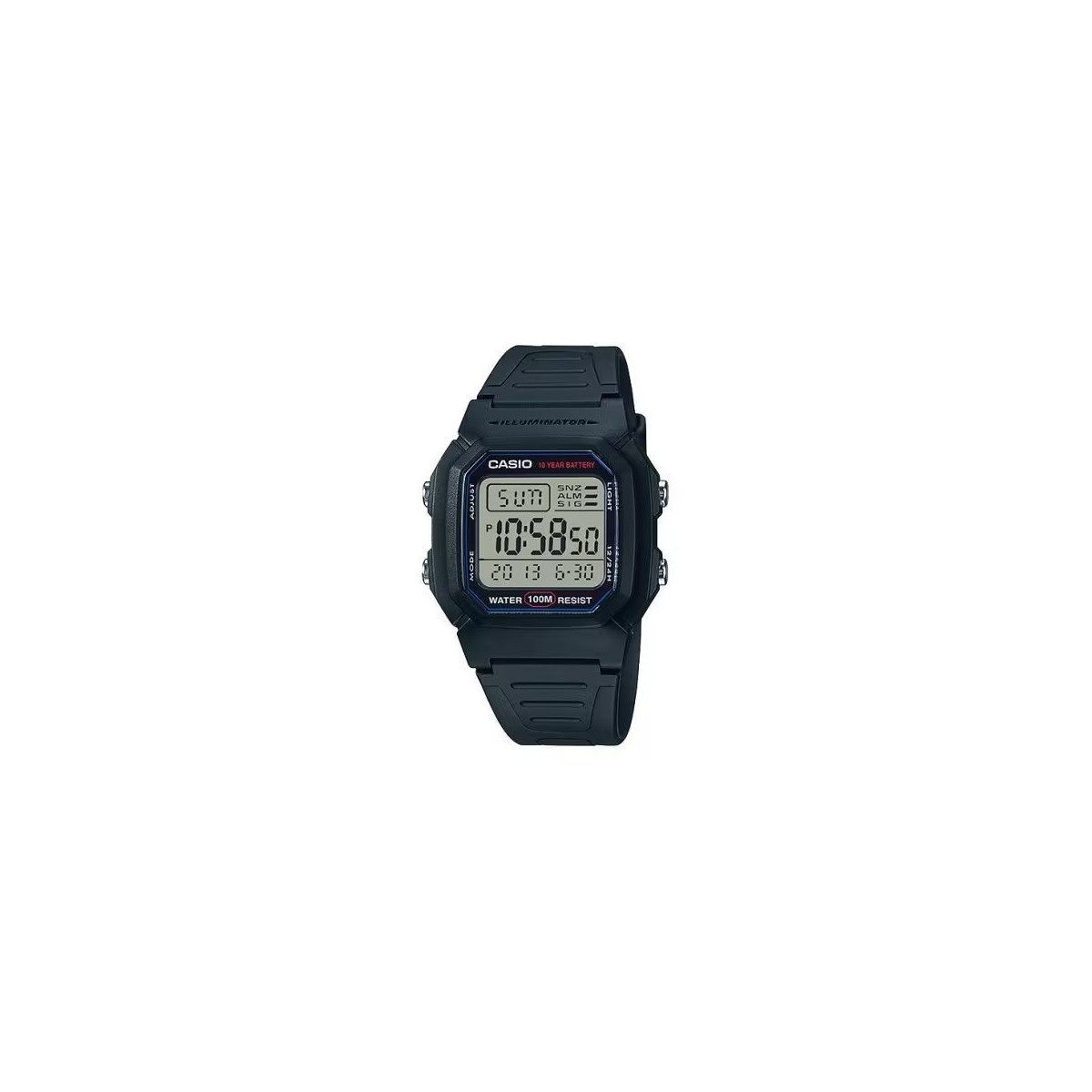 CASIO Digitale 44 x 37 mm Quartz W-800H-1AVES